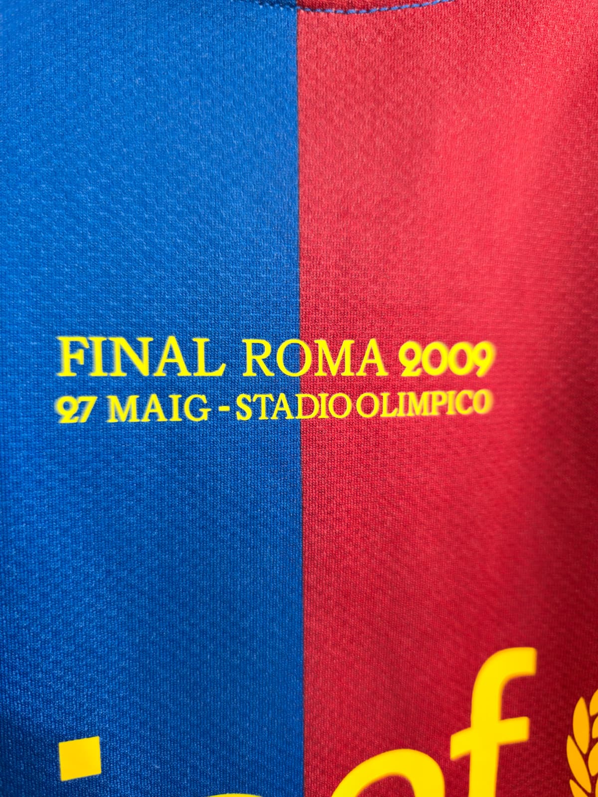 FC Barcelona 08/09 Final Champions(Messi)
