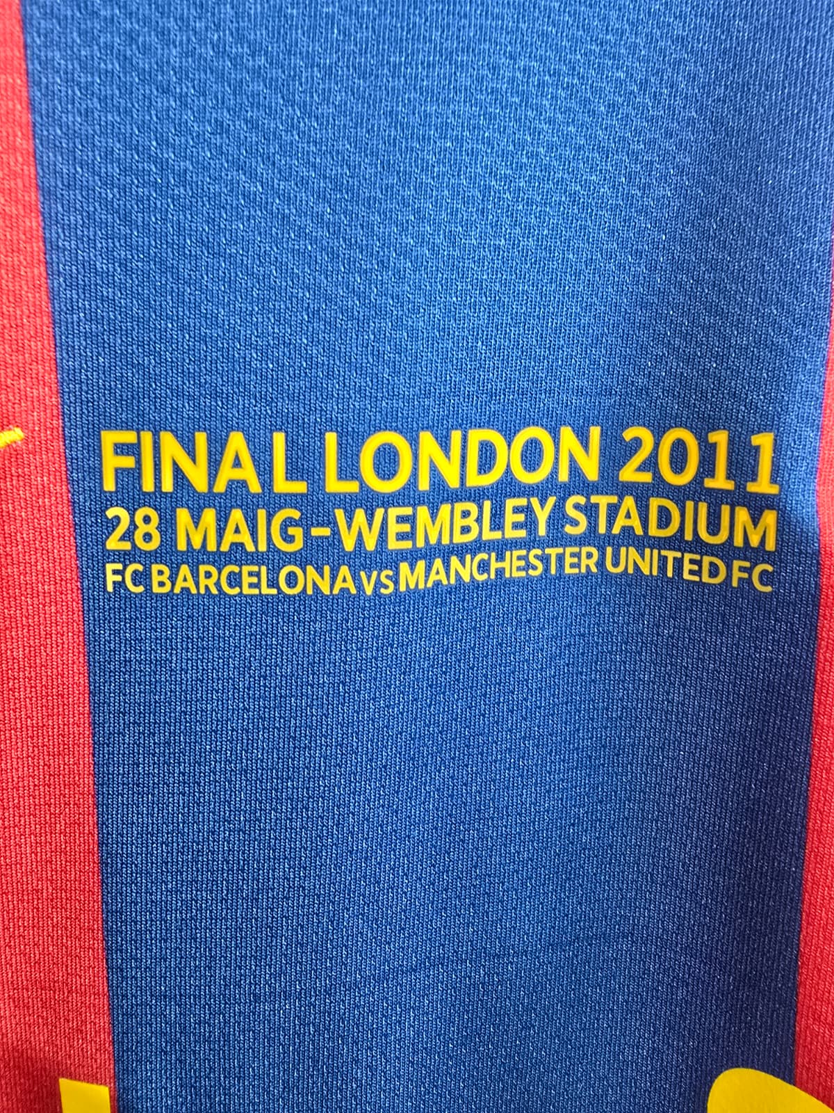FC Barcelona 10/11 Final Champions(Messi)
