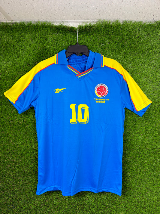 Colombia 1998 Away (Valderrama)